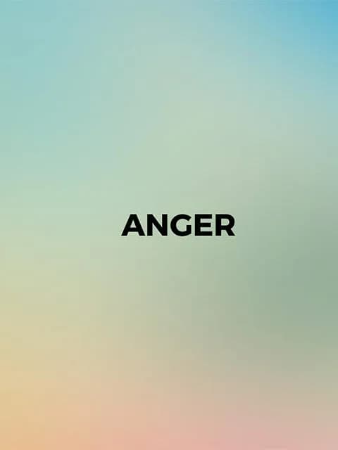 Anger