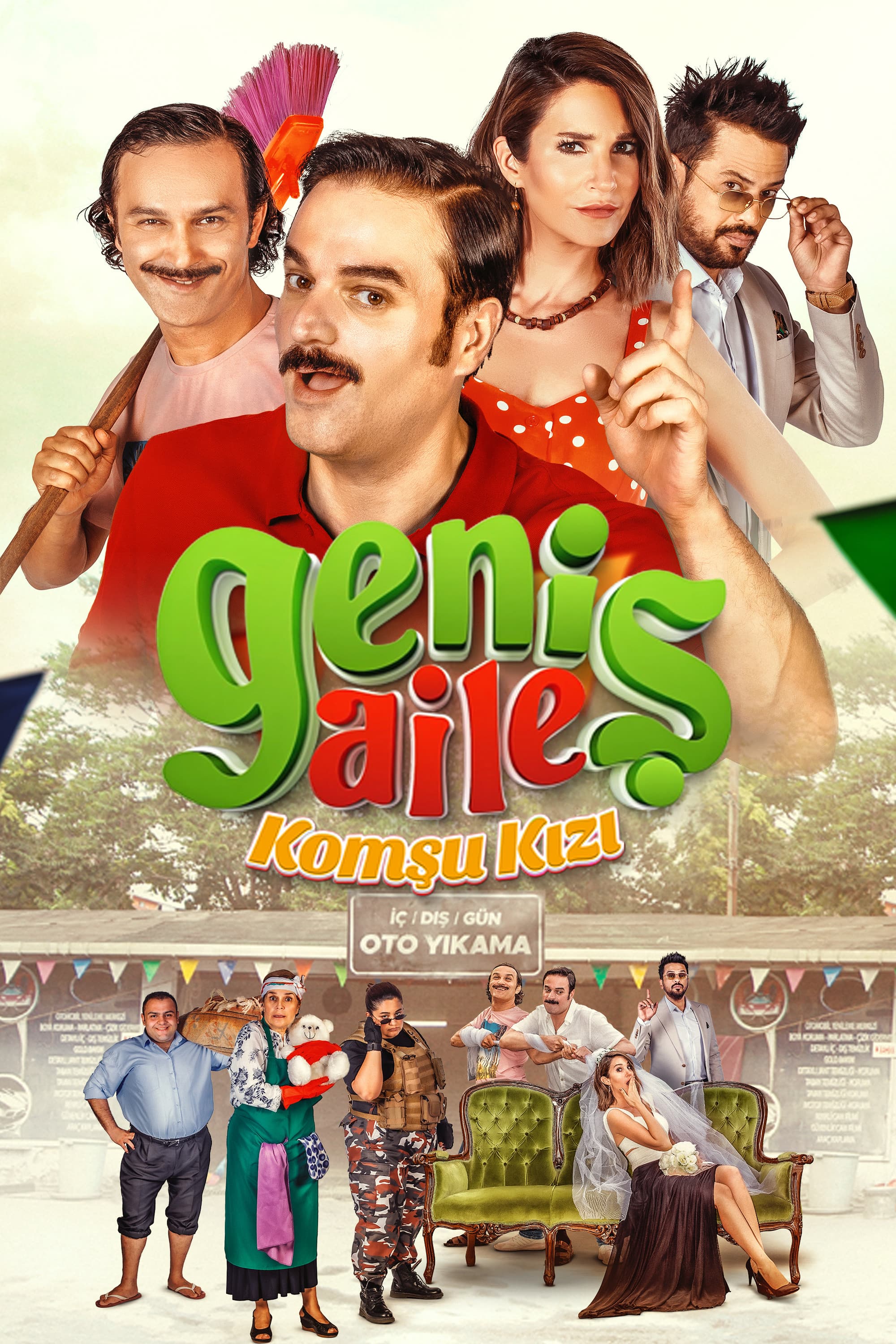 Genis Aile Komsu Kizi