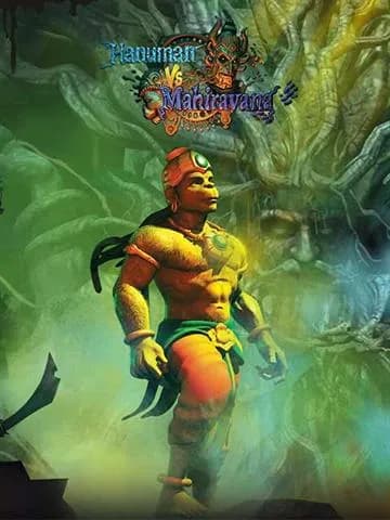 Hanuman vs Mahiravana (3D)