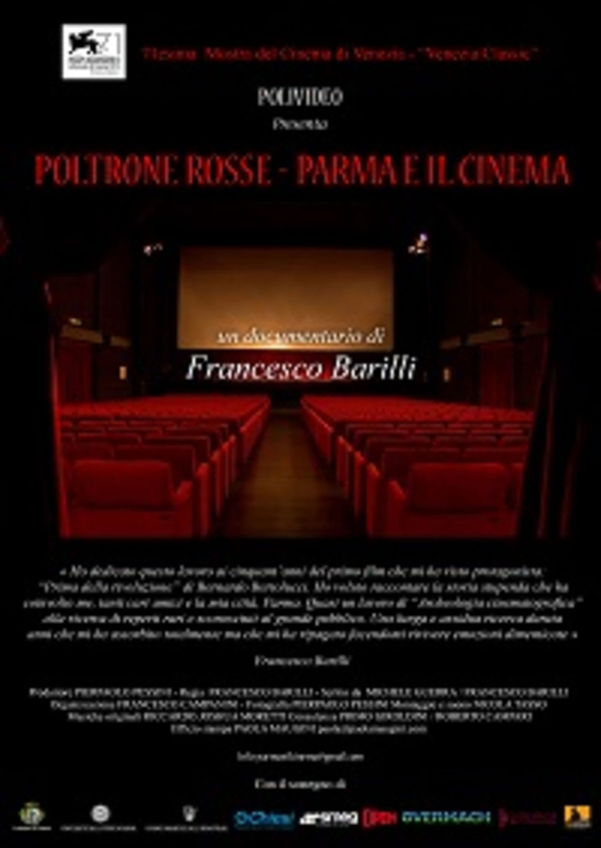 Poltrone rosse - Parma e il cinema