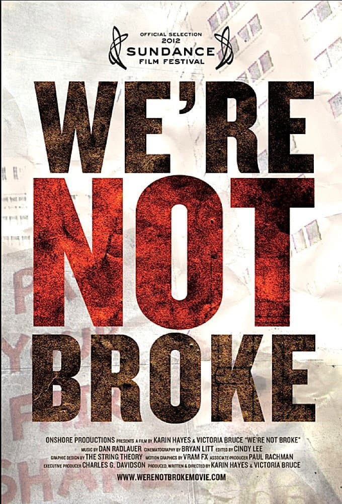 We're Not Broke