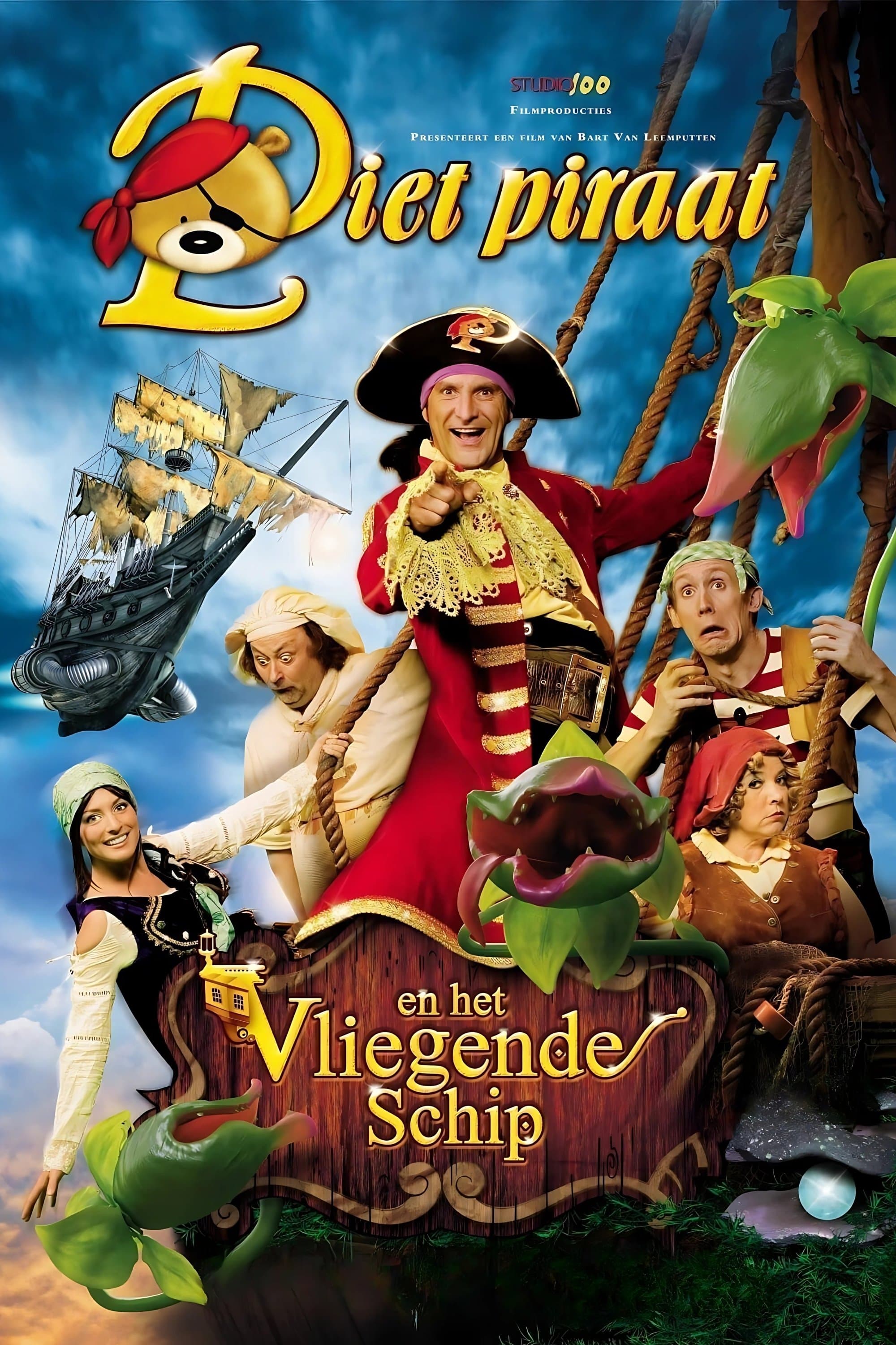 Piet Piraat en het vliegende schip