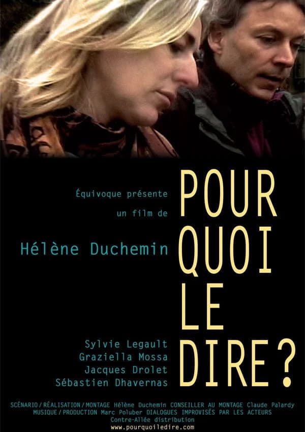 Pourquoi le dire?
