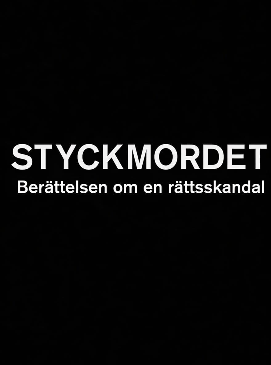 Styckmordet: BerÃ¤ttelsen om en rÃ¤ttsskandal