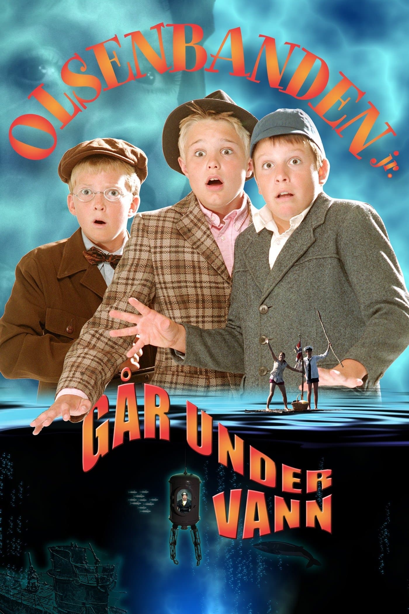 Olsenbanden Junior gÃ¥r under vann