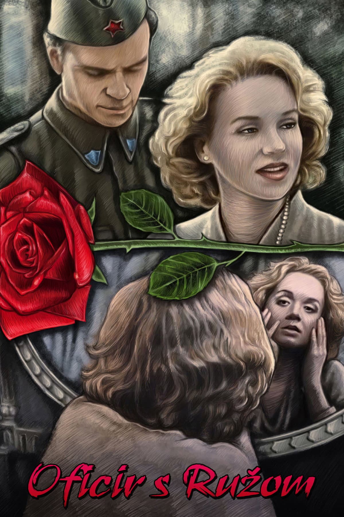 The Officer with a Rose