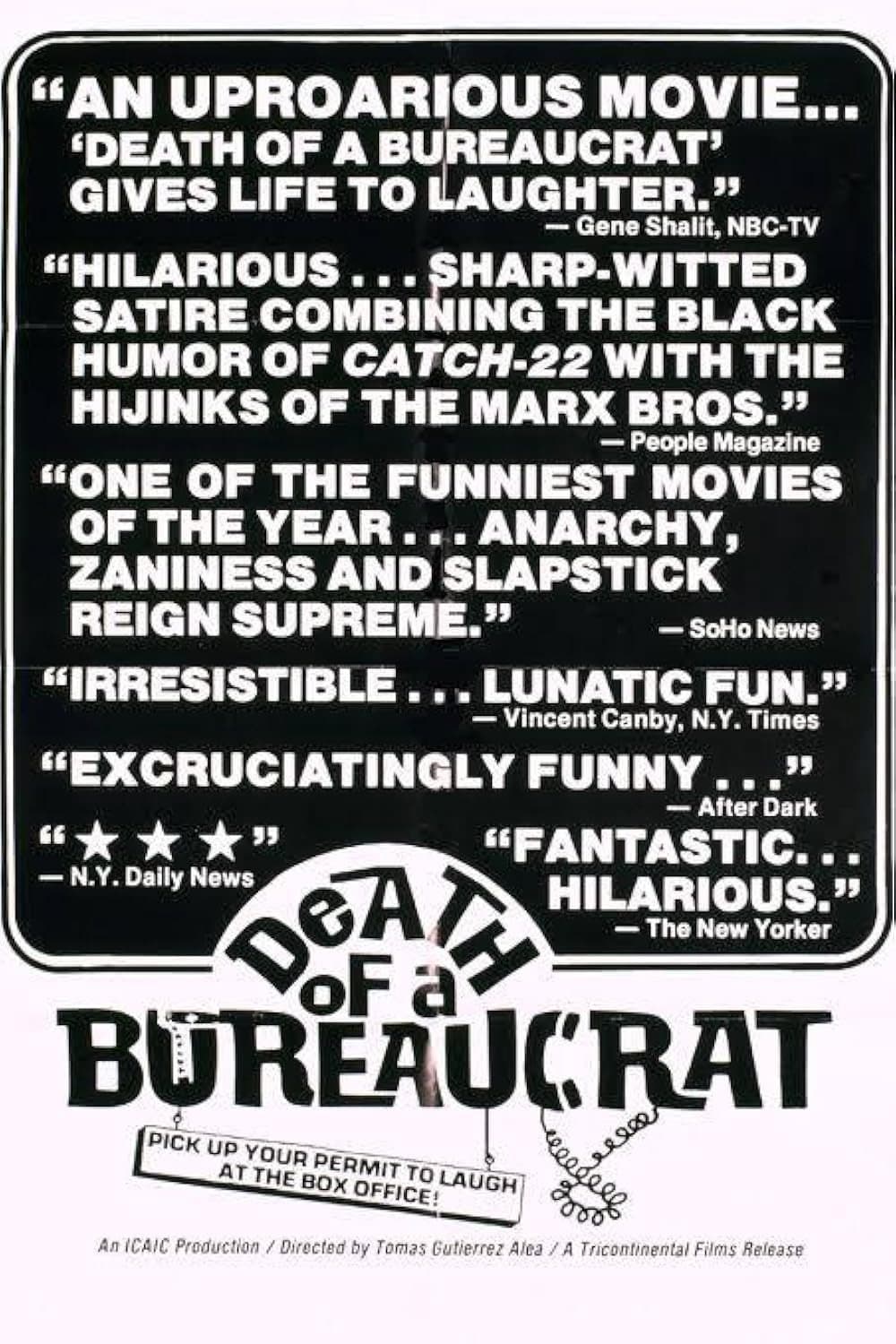 Death of a Bureaucrat