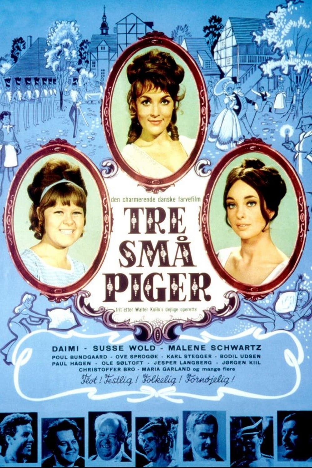 Tre smÃ¥ piger