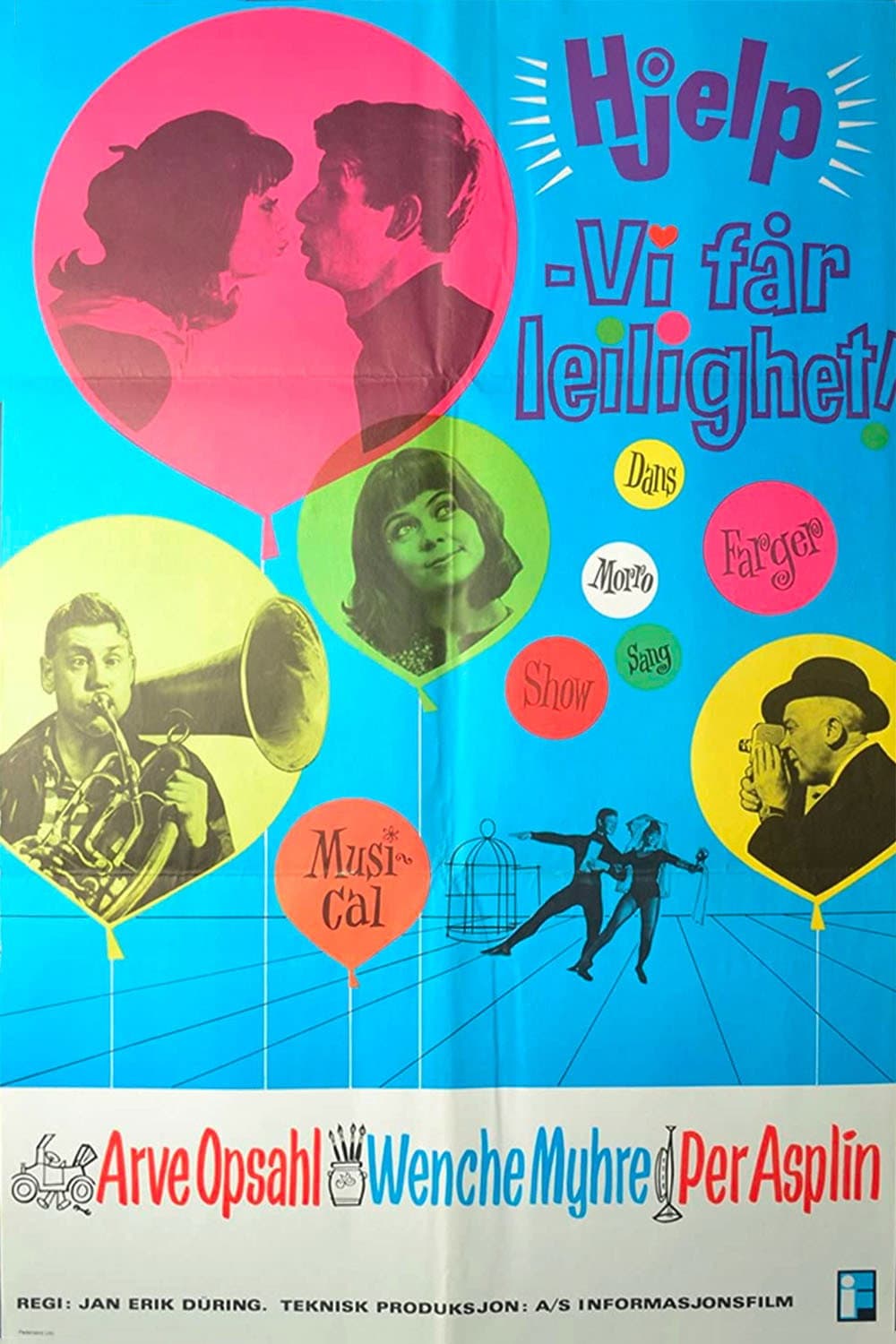 Hjelp - vi fÃ¥r leilighet! - Husmorfilmen hÃ¸sten 1965