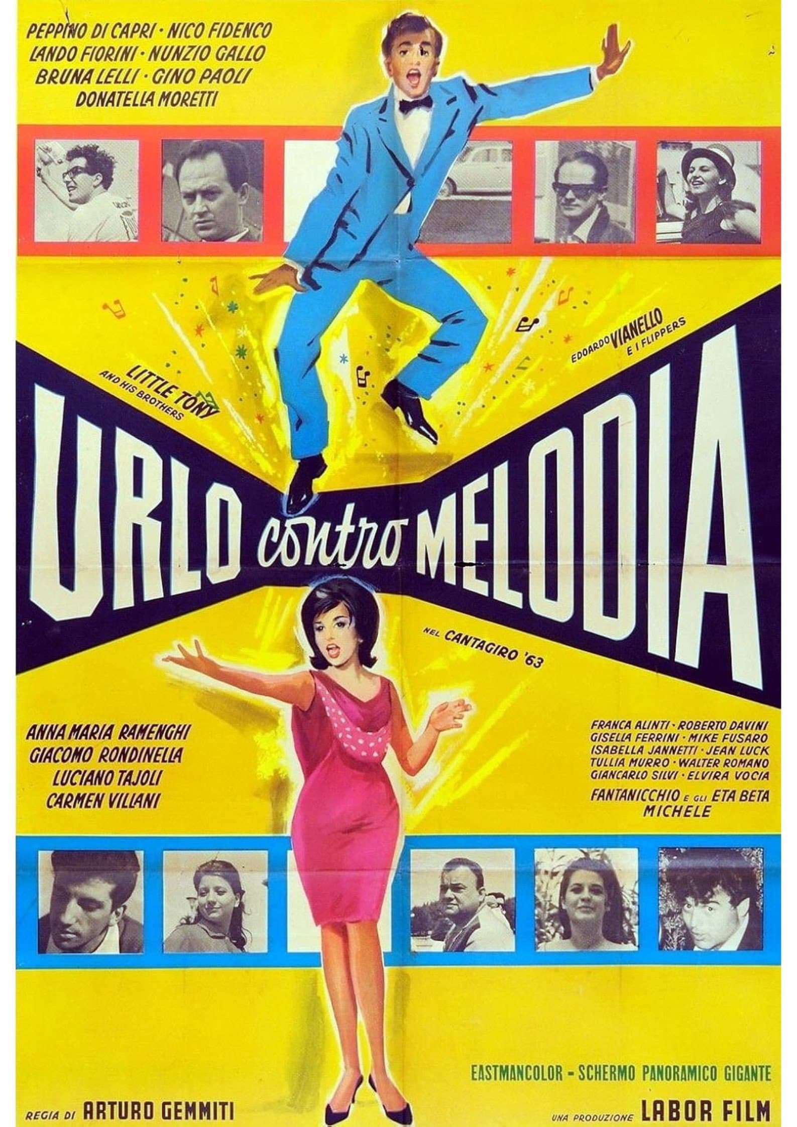 Urlo contro melodia nel Cantagiro '63