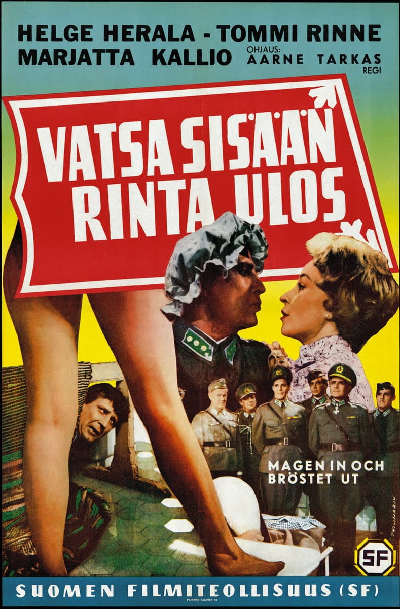 Vatsa sisÃ¤Ã¤n, rinta ulos!