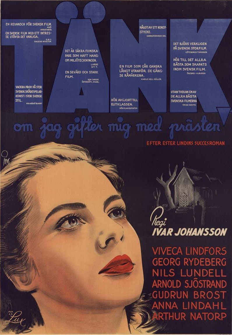 TÃ¤nk, om jag gifter mig med prÃ¤sten