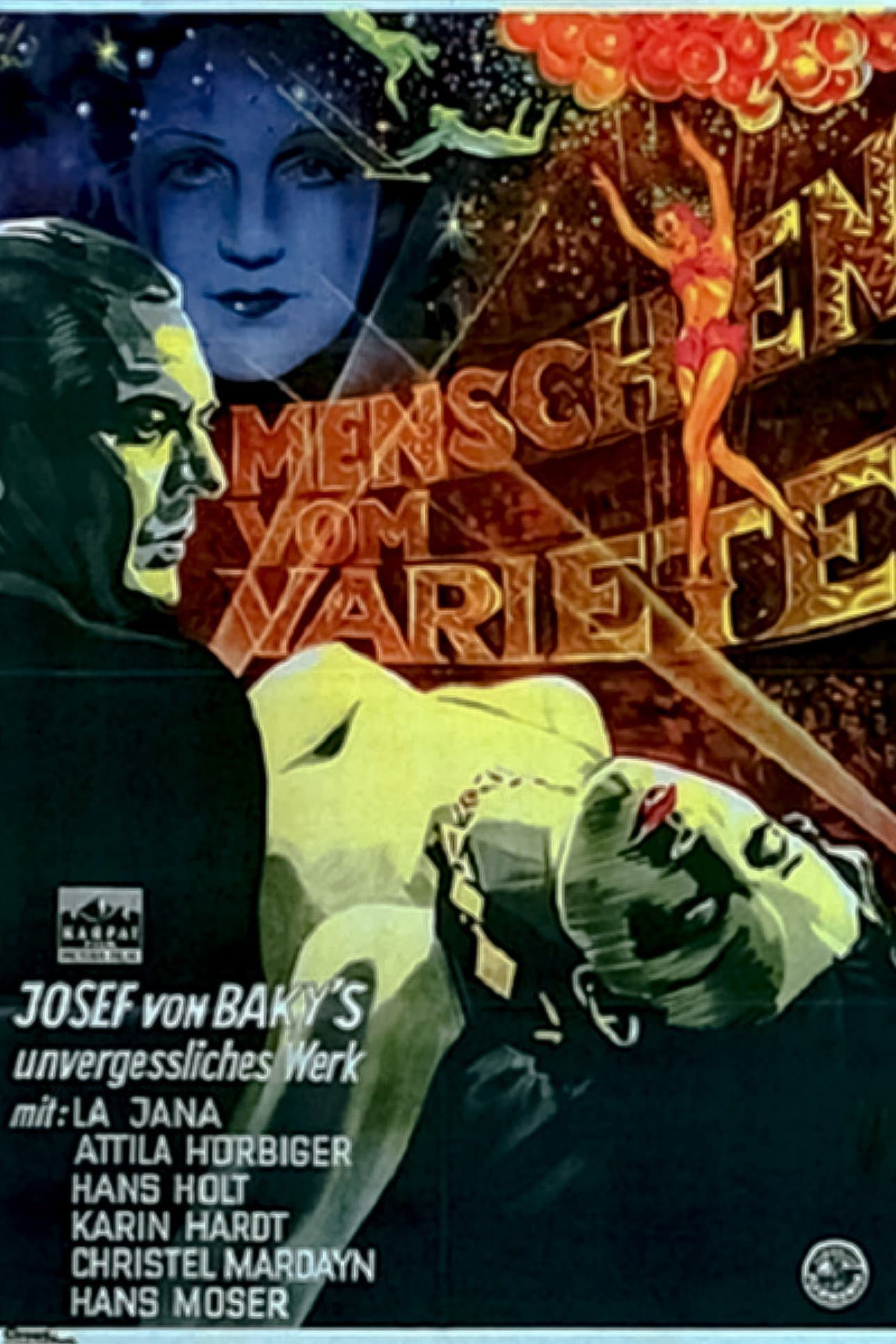 Menschen vom VarietÃ©