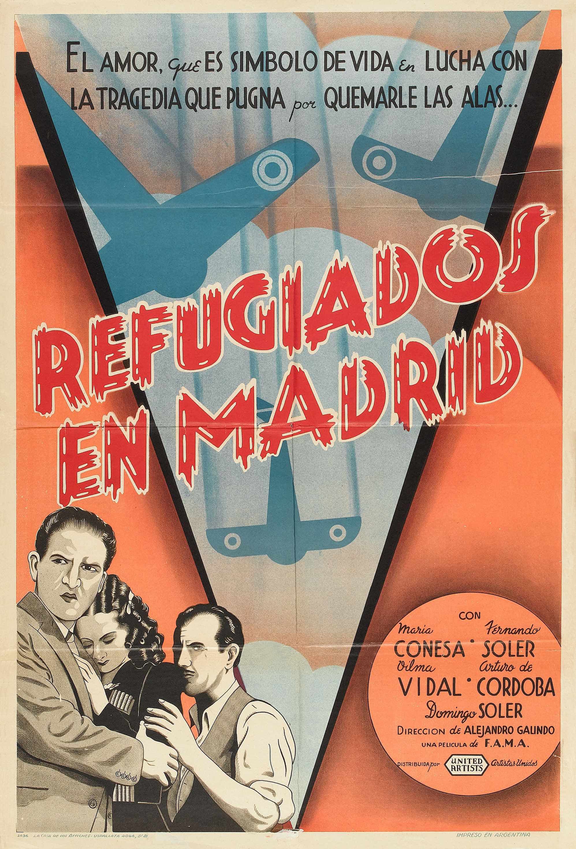 Refugees in Madrid