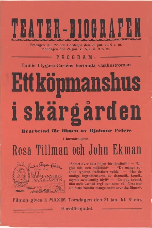Ett kÃ¶pmanshus i skÃ¤rgÃ¥rden