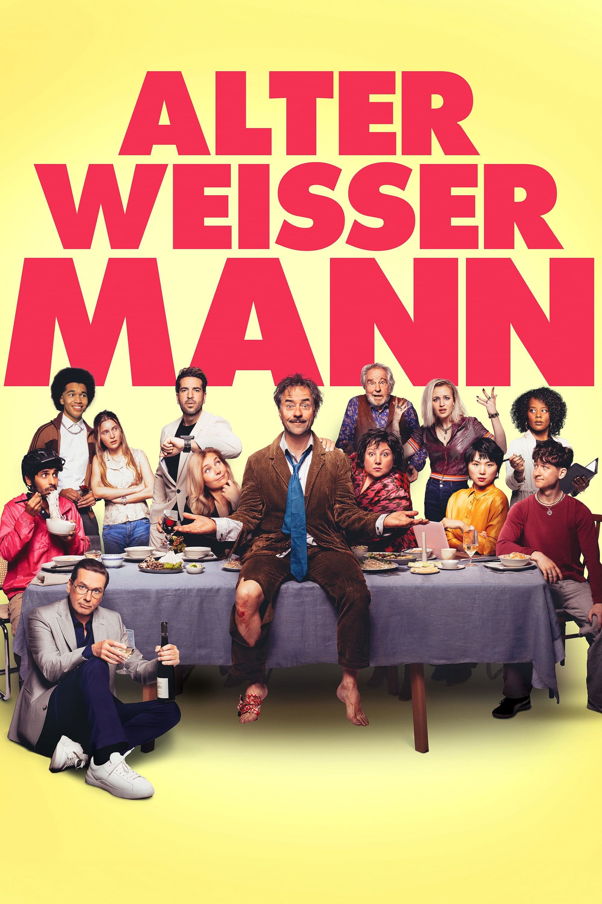 Alter weiÃŸer Mann