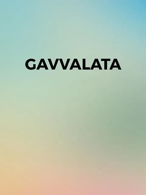 Gavvalata