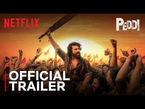 Peddi | Official Trailer | Ram Charan | Janhvi Kapoor | Buchi Babu Sana | Netflix India