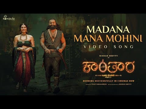 Madana Mana Mohini Kannada Video Song - Kantara Chapter 1